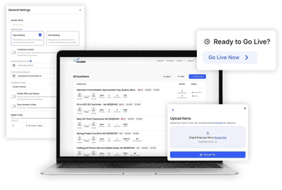 seller auction image for marketplace
